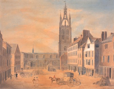 Nordansicht der St. Nicholas Kirche von Robert Johnson